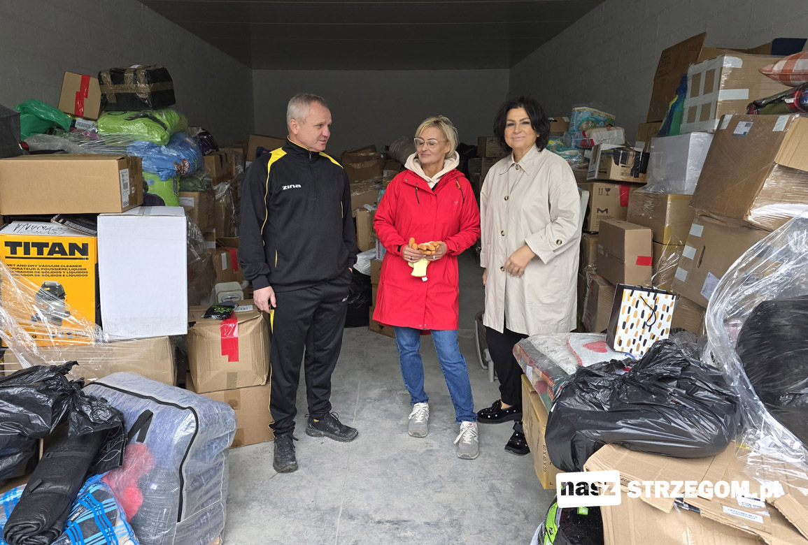 Senatorowie zorganizowali zbiórkę dla powodzian. Jeden z magazynów działa w Strzegomiu [FOTO] 